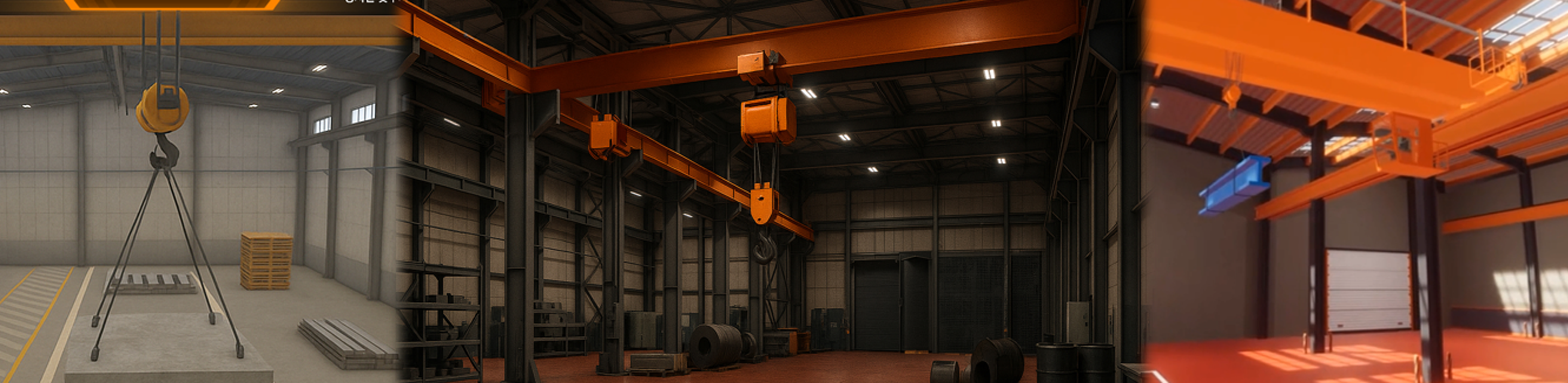 천장크레인 XR 교육 솔루션